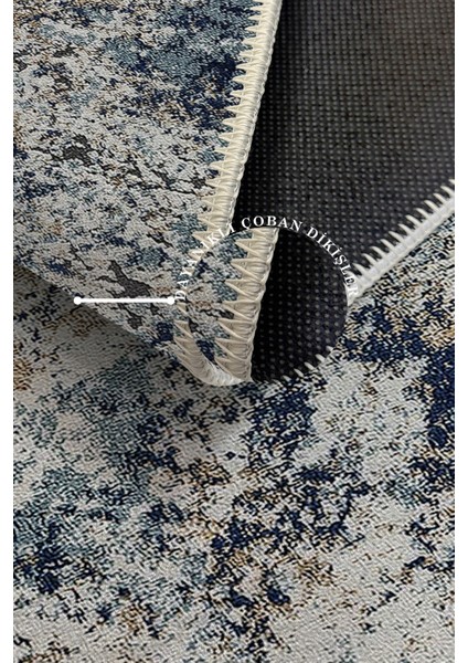 Modern Dekoratif Yıkanabilir Kaymaz Taban Halı – İnce, Yumuşak Salon Halısı, Mutfak Halısı ve Yolluk