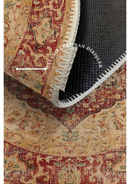 Modern Dekoratif Yıkanabilir Kaymaz Taban Halı – İnce, Yumuşak Salon Halısı, Mutfak Halısı ve Yolluk