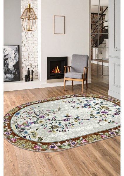 Modern Dekoratif Yıkanabilir Kaymaz Taban Halı – İnce, Yumuşak Salon Halısı, Mutfak Halısı ve Yolluk