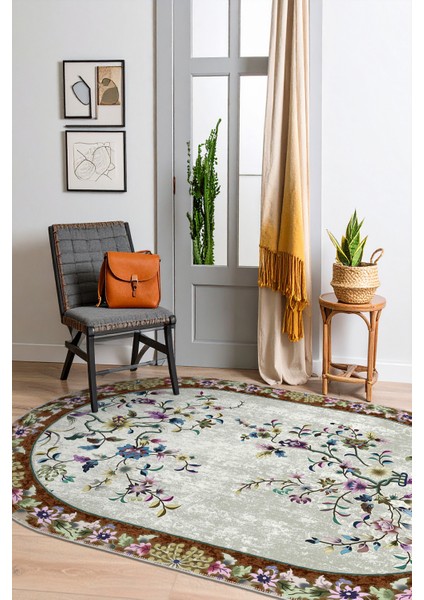 Modern Dekoratif Yıkanabilir Kaymaz Taban Halı – İnce, Yumuşak Salon Halısı, Mutfak Halısı ve Yolluk