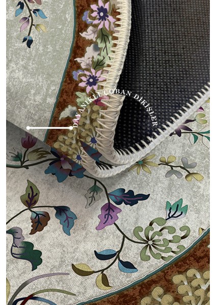 Modern Dekoratif Yıkanabilir Kaymaz Taban Halı – İnce, Yumuşak Salon Halısı, Mutfak Halısı ve Yolluk