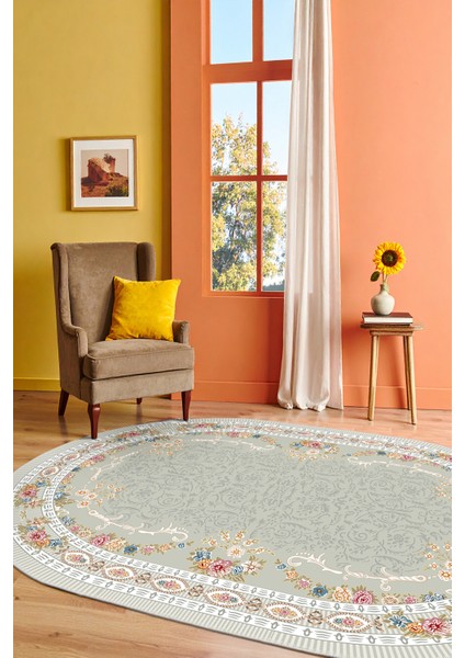 Modern Dekoratif Yıkanabilir Kaymaz Taban Halı – İnce, Yumuşak Salon Halısı, Mutfak Halısı ve Yolluk