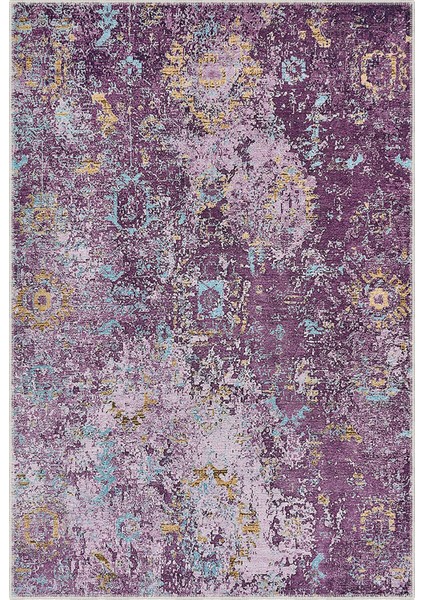 Halı Dekoratif Özel Tasarım Modern İnce Yıkanabilir 800 Gr /M2 Kaymaz Taban Trend Halı