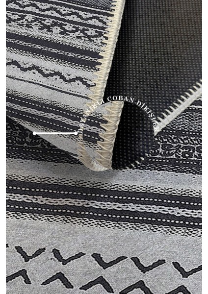 Modern Dekoratif Yıkanabilir Kaymaz Taban Halı – İnce, Yumuşak Salon Halısı, Mutfak Halısı ve Yolluk