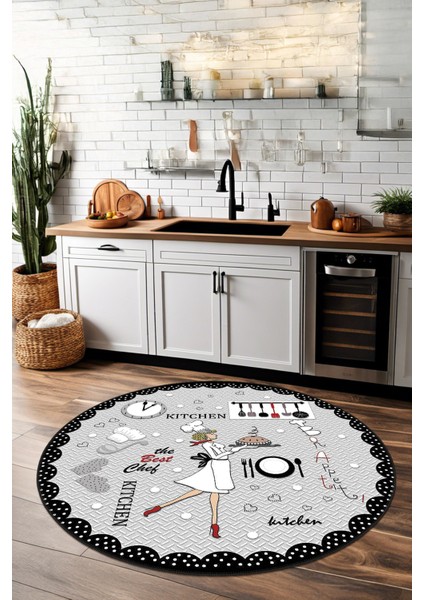 Modern Dekoratif Yıkanabilir Kaymaz Taban Halı – İnce, Yumuşak Salon Halısı, Mutfak Halısı ve Yolluk