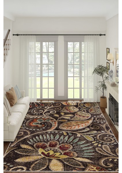 Modern Dekoratif Yıkanabilir Kaymaz Taban Halı – İnce, Yumuşak Salon Halısı, Mutfak Halısı ve Yolluk