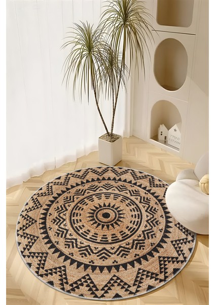 Modern Dekoratif Yıkanabilir Kaymaz Taban Halı – İnce, Yumuşak Salon Halısı, Mutfak Halısı ve Yolluk