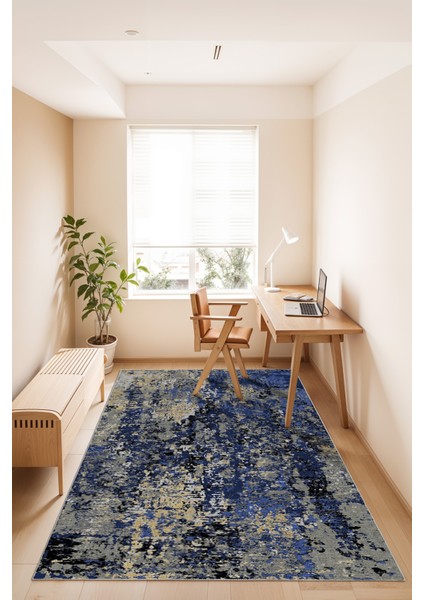 Modern Dekoratif Yıkanabilir Kaymaz Taban Halı – İnce, Yumuşak Salon Halısı, Mutfak Halısı ve Yolluk