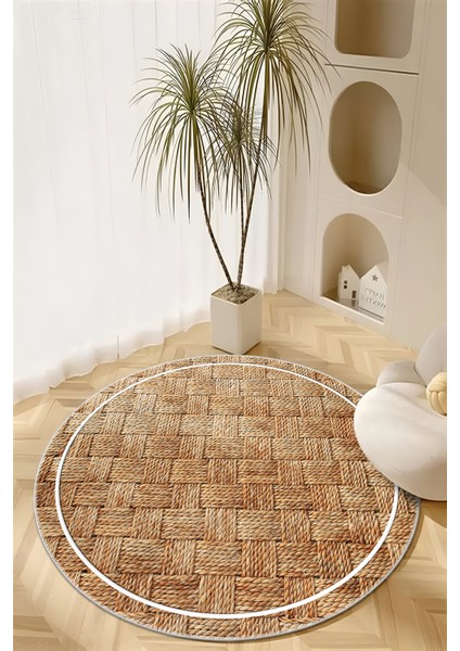 Modern Dekoratif Yıkanabilir Kaymaz Taban Halı – İnce, Yumuşak Salon Halısı, Mutfak Halısı ve Yolluk