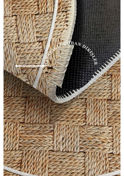 Modern Dekoratif Yıkanabilir Kaymaz Taban Halı – İnce, Yumuşak Salon Halısı, Mutfak Halısı ve Yolluk