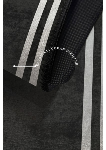 Modern Dekoratif Yıkanabilir Kaymaz Taban Halı – İnce, Yumuşak Salon Halısı, Mutfak Halısı ve Yolluk