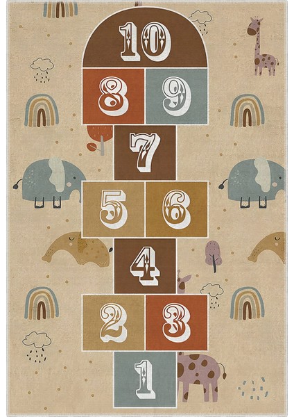 Modern Dekoratif Yıkanabilir Kaymaz Taban Halı – İnce, Yumuşak Salon Halısı, Mutfak Halısı ve Yolluk fırsatları