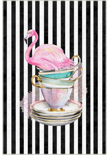 Modern Dekoratif Yıkanabilir Kaymaz Taban Halı – İnce, Yumuşak Salon Halısı, Mutfak Halısı ve Yolluk