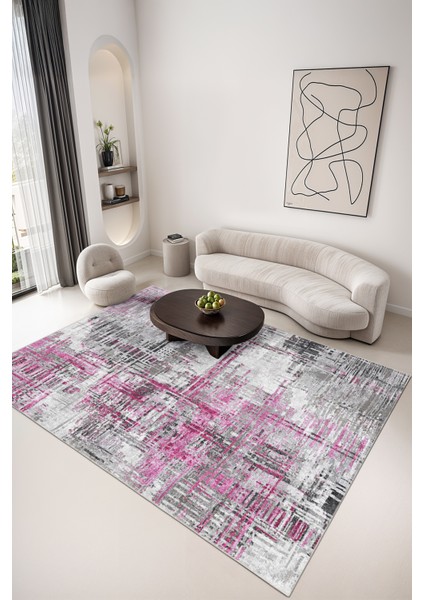 Modern Dekoratif Yıkanabilir Kaymaz Taban Halı – İnce, Yumuşak Salon Halısı, Mutfak Halısı ve Yolluk