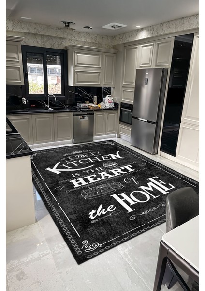 Modern Dekoratif Yıkanabilir Kaymaz Taban Halı – İnce, Yumuşak Salon Halısı, Mutfak Halısı ve Yolluk