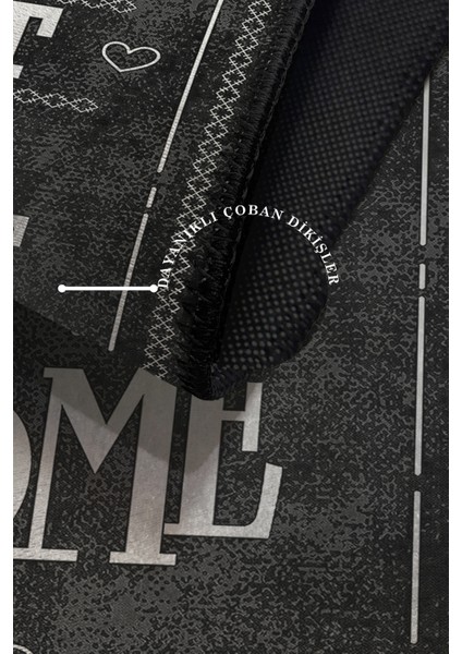 Modern Dekoratif Yıkanabilir Kaymaz Taban Halı – İnce, Yumuşak Salon Halısı, Mutfak Halısı ve Yolluk