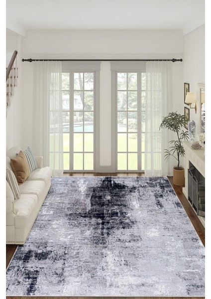 Modern Dekoratif Yıkanabilir Kaymaz Taban Halı – İnce, Yumuşak Salon Halısı, Mutfak Halısı ve Yolluk