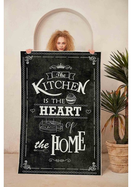 Modern Dekoratif Yıkanabilir Kaymaz Taban Halı – İnce, Yumuşak Salon Halısı, Mutfak Halısı ve Yolluk fiyatları