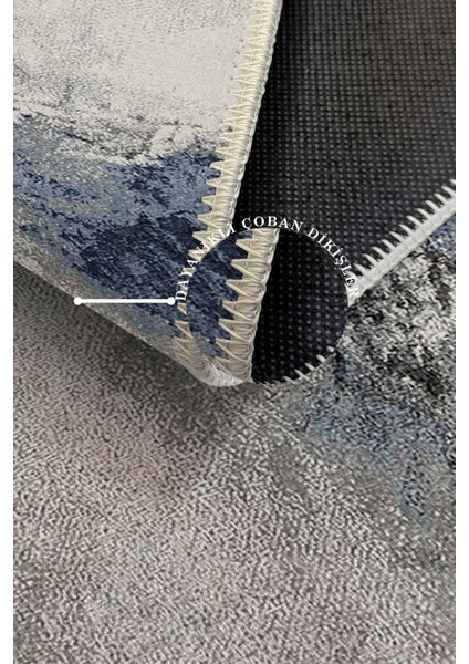 Modern Dekoratif Yıkanabilir Kaymaz Taban Halı – İnce, Yumuşak Salon Halısı, Mutfak Halısı ve Yolluk