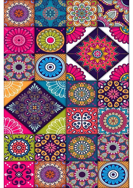 Modern Dekoratif Yıkanabilir Kaymaz Taban Halı – İnce, Yumuşak Salon Halısı, Mutfak Halısı ve Yolluk fiyatları