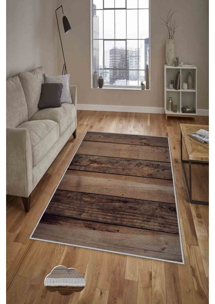 Modern Dekoratif Yıkanabilir Kaymaz Taban Halı – İnce, Yumuşak Salon Halısı, Mutfak Halısı ve Yolluk