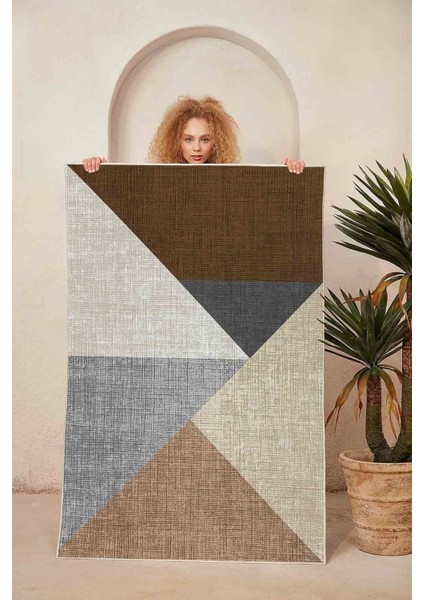 Modern Dekoratif Yıkanabilir Kaymaz Taban Halı – İnce, Yumuşak Salon Halısı, Mutfak Halısı ve Yolluk fiyatları