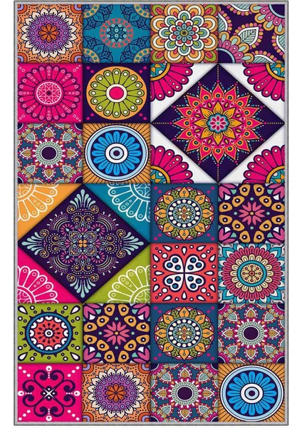 Modern Dekoratif Yıkanabilir Kaymaz Taban Halı – İnce, Yumuşak Salon Halısı, Mutfak Halısı ve Yolluk fırsatları