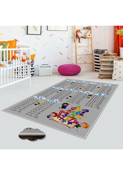 Modern Dekoratif Yıkanabilir Kaymaz Taban Halı – İnce, Yumuşak Salon Halısı, Mutfak Halısı ve Yolluk