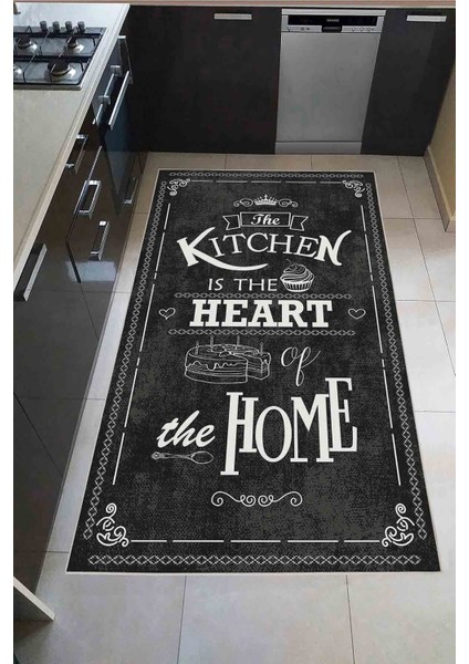 Modern Dekoratif Yıkanabilir Kaymaz Taban Halı – İnce, Yumuşak Salon Halısı, Mutfak Halısı ve Yolluk