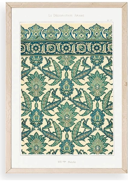 Sieele Ahşap Çerçeveli Tablo