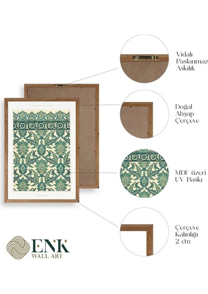 Sieele Ahşap Çerçeveli Tablo fırsatları