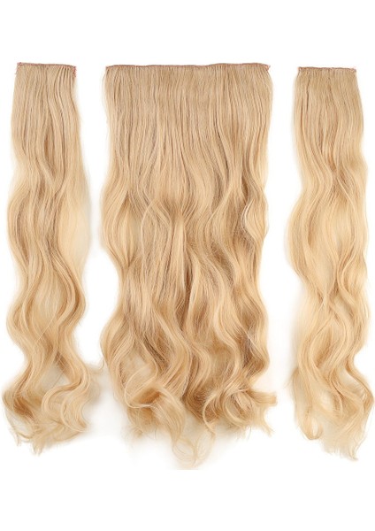 Fiber Sentetik Dalgalı Yarım Ay + 2 Yan Çıt Çıt / Balköpüğü Beyaz Platin Röfleli fiyatları