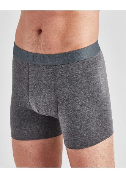 Erkek 3'lü Pamuklu Boxer Bordo Gri Lacivert fiyatları