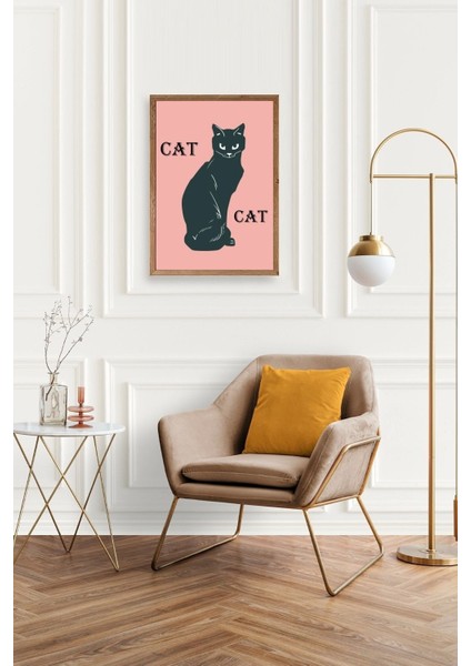 Cat Ahşap Çerçeveli Tablo fiyatları