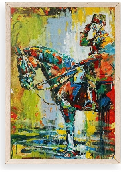 Atatürk Ahşap Çerçeveli Tablo