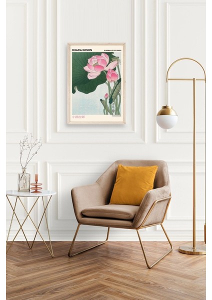 Ohara Koson Ahşap Çerçeveli Tablo fiyatları