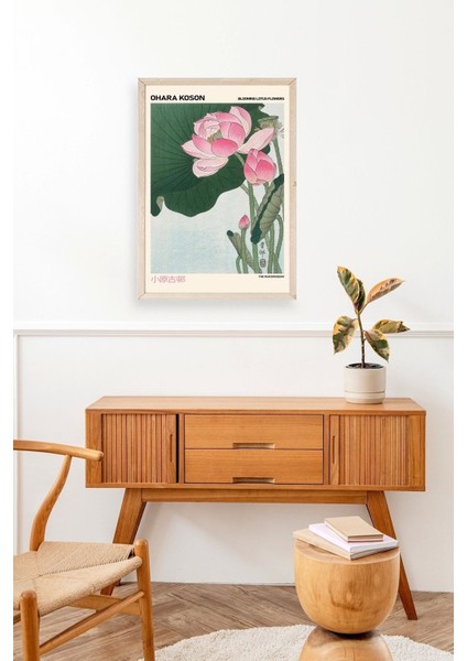 Ohara Koson Ahşap Çerçeveli Tablo modelleri