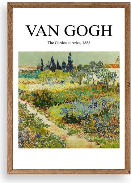 Van Gogh Ahşap Çerçeveli Tablo
