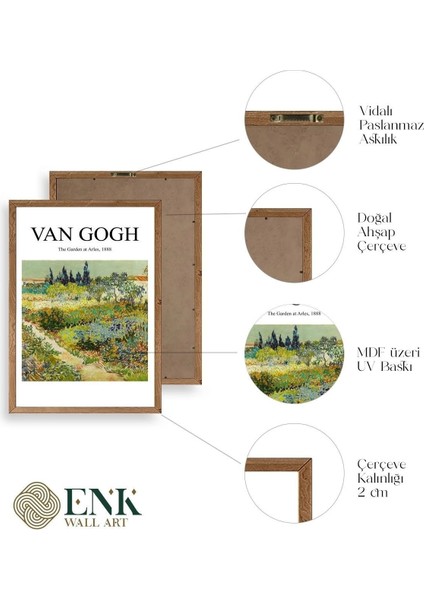 Van Gogh Ahşap Çerçeveli Tablo fırsatları