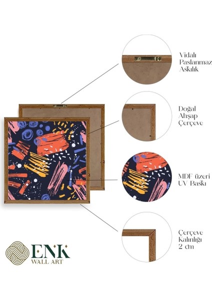 Modern Ahşap Çerçeveli Tablo fırsatları