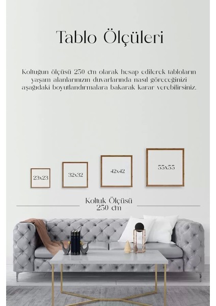 Modern Ahşap Çerçeveli Tablo indirimleri