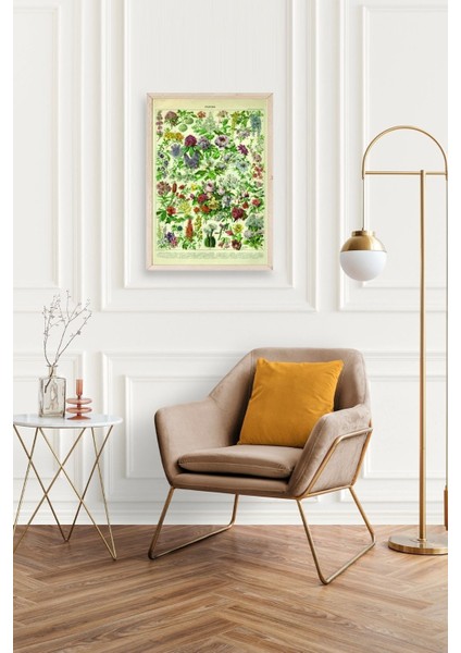 Çiçekler Ahşap Çerçeveli Tablo fiyatları