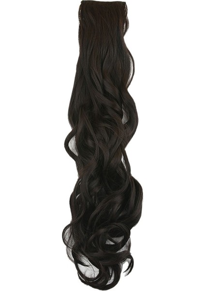 Fiber Sentetik Dalgalı 8 Parça Çıt Çıt / Kahverengi modelleri