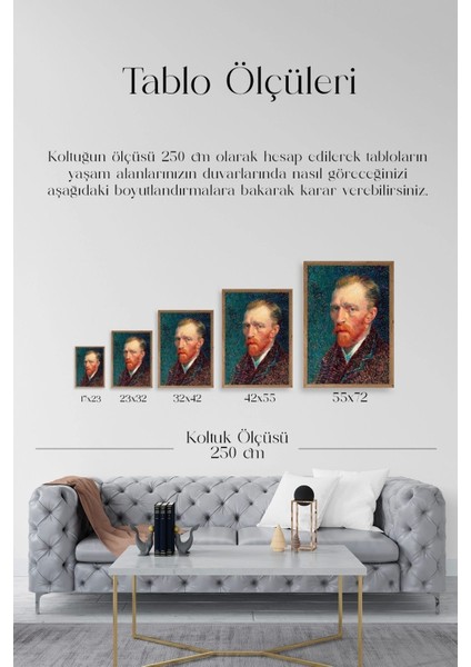 Van Gogh Ahşap Çerçeveli Tablo indirimleri