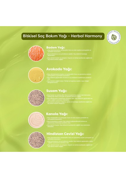 Herbal Harmony Bitkisel Saç Bakım Yağı - Herbal Harmony Hair Care Oil fırsatları