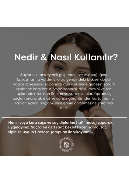 Herbal Harmony Bitkisel Saç Bakım Yağı - Herbal Harmony Hair Care Oil