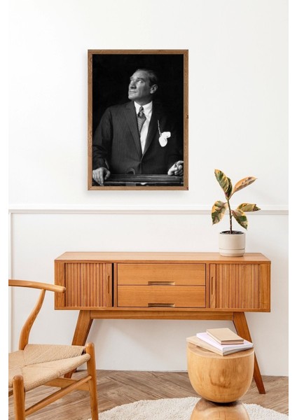 Atatürk Ahşap Çerçeveli Tablo modelleri