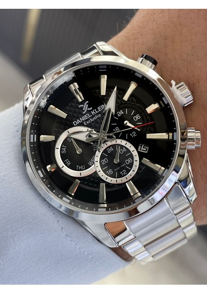 Exclusive Göstergeleri Aktif Çelik Erkek Kol Saati