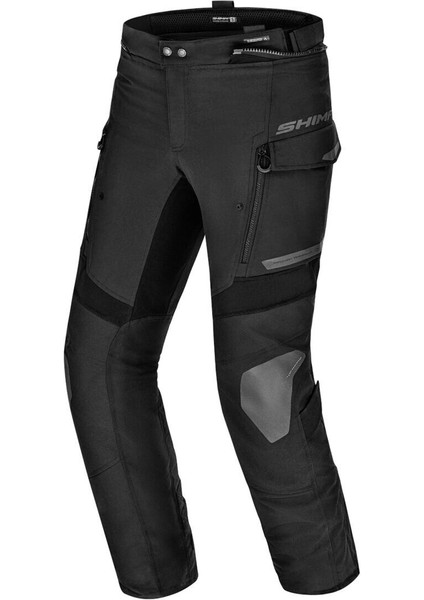 Shima Dune Korumalı Motosiklet Pantolonu (Kısa Bacak) Siyah