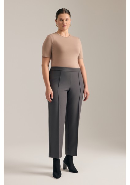 Antrasit Kemeri Pile Detaylı Pantolon fiyatları